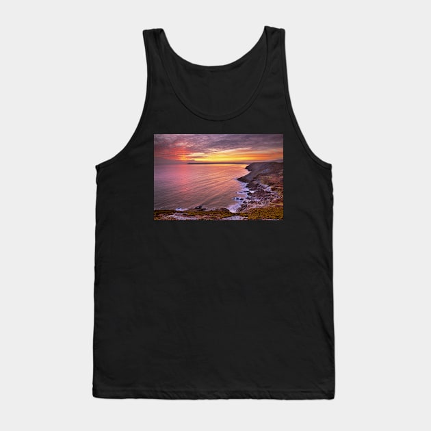 Foxslade Sunset, Gower Tank Top by dasantillo